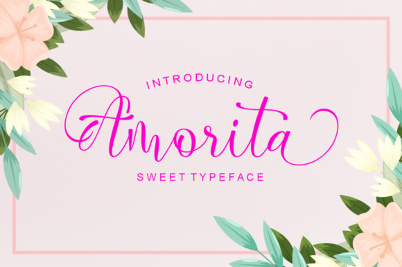 Amorita: A Modern Calligraphic Script for Editorial Elegance