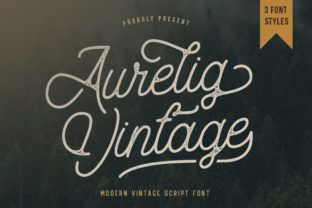 Aurelig Vintage: A Script Font for Modern Web Design