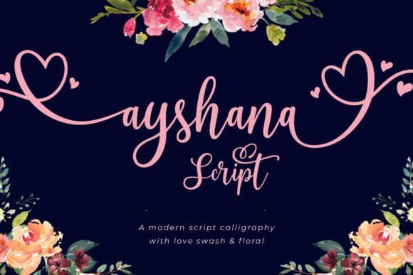 Ayshana Script: Elevate Your Brand with a Timeless Handwritten Font