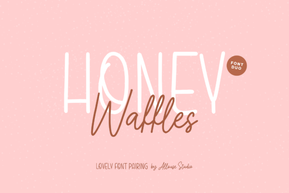 Boost Your Campaigns with Honey Waffles Duo Font
