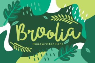 Broolia: A Handwritten Font for Crafters and Creators