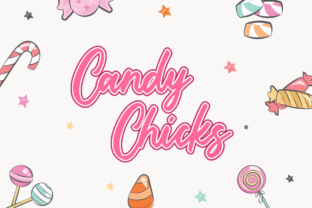 Candy Chicks: A Versatile Script Font for Editorial Charm