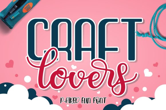 Discover Craft Lovers: A Versatile Font for Creative Branding