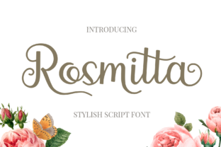 Discover Rosmitta: A Stylish Script Font for Creative Branding