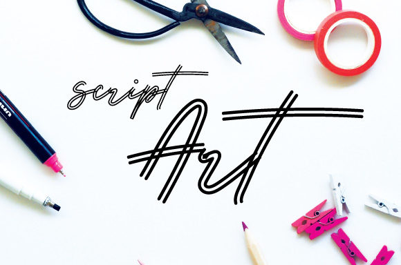 Discover Script Art: A Versatile Font for Editorial Design