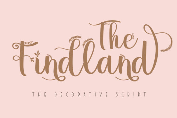Discover The Findland: A Versatile Script Font for Web Design