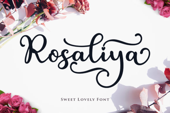 Discovering Rosaliya: A Charming Script Font for Editorial Design