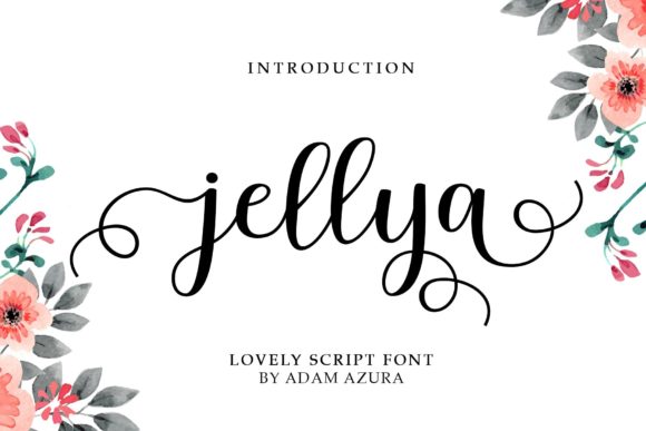 Elevate Your Brand with Jellya Script: A Premium Font for Business