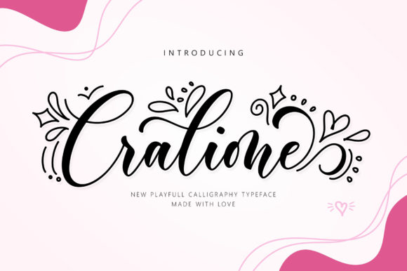 Elevate Your Craft with Cralione Script Font