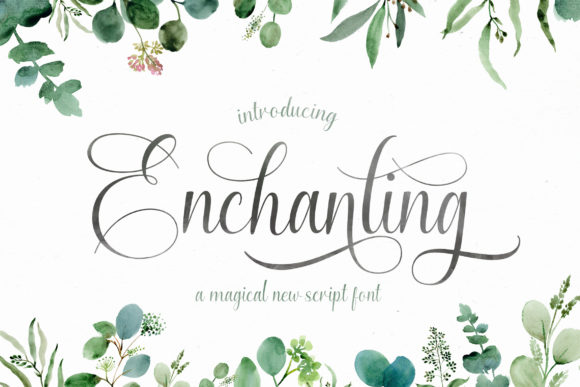Enchanting Script: A Font for Memorable Brand Visuals