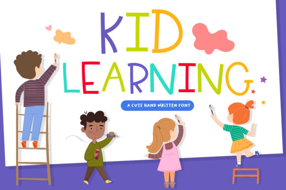 Enhance Your Brand with Kid Learning Handwritten Font