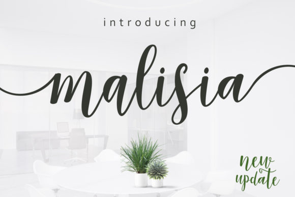 Enhance Your Brand with Malisia Script: A Stylish Typeface
