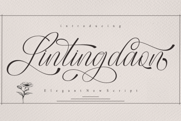 Enhance Your Craft with Lintingdaon Script Font