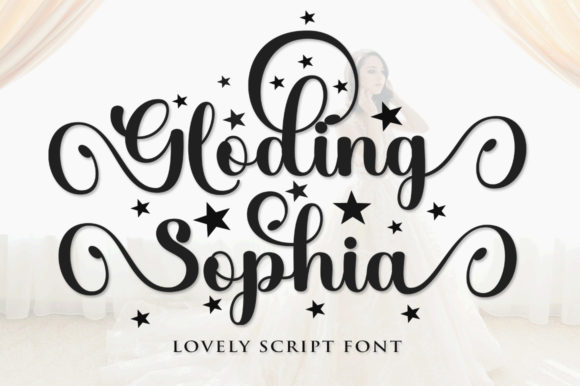 Enhance Your Editorial Design with Gloding Sophia Script
