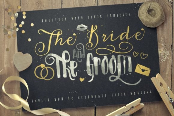 Just Married: A Perfect Font for Editorial Elegance