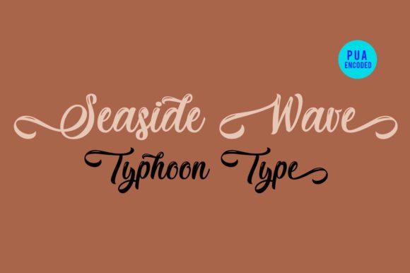 Seaside Wave: A Font for Eye-Catching Campaigns