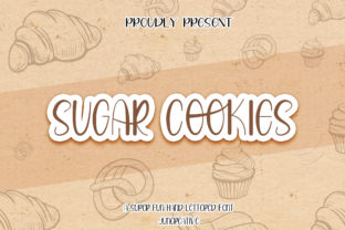 Sugar Cookies: A Sweet Handwritten Font for Crafters