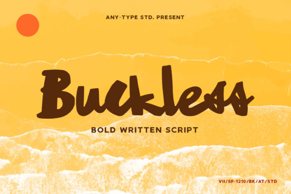 Transform Your Brand with Buckless Script Font