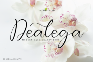 Transform Your Brand with Dealega: A Premium Handwritten Font