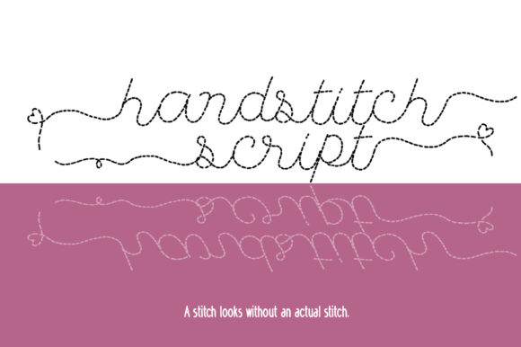 Transform Your Brand with Handstitch Script Font