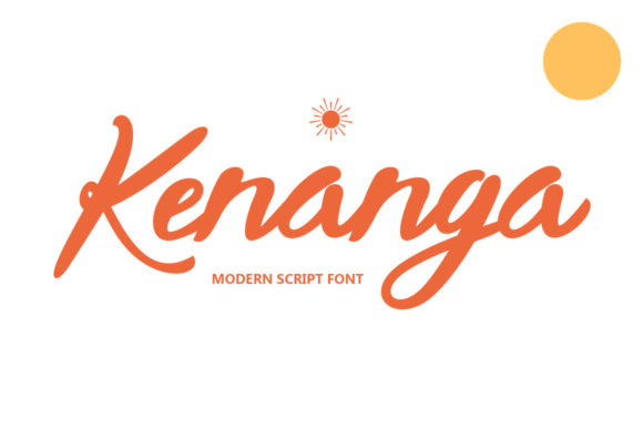 Transform Your Brand with Kenanga: A Versatile Script Font