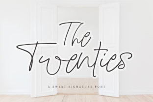 Transform Your Brand with The Twenties Font