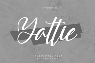 Yattie: The Handwritten Font for Unique Branding